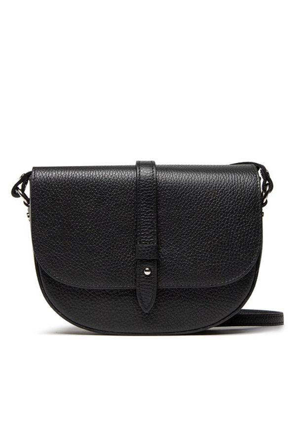 Creole Torebka K11240 Czarny. Kolor: czarny. Materiał: skórzane