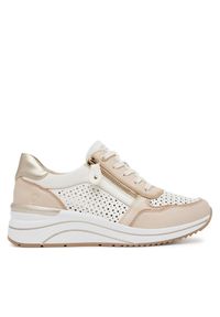 Sneakersy Remonte. Kolor: beżowy