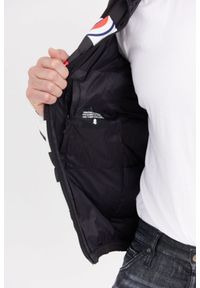 Invicta - INVICTA Puchowa kurtka męska w pasy i logo, Rozmiar XL. Kolor: wielokolorowy. Materiał: puch #4