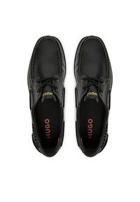 Hugo - HUGO Mokasyny Darcy 50563321 Czarny. Kolor: czarny. Materiał: skóra #5