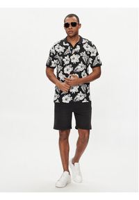 Jack & Jones Szorty jeansowe Chris 12249165 Czarny Relaxed Fit. Kolor: czarny. Materiał: bawełna #4