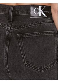 Calvin Klein Jeans Jeansy J20J222137 Czarny Straight Fit. Kolor: czarny