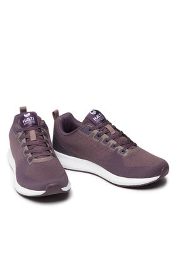 Halti Sneakersy Pace W Snekaer 054-2765 Bordowy. Kolor: czerwony. Materiał: materiał
