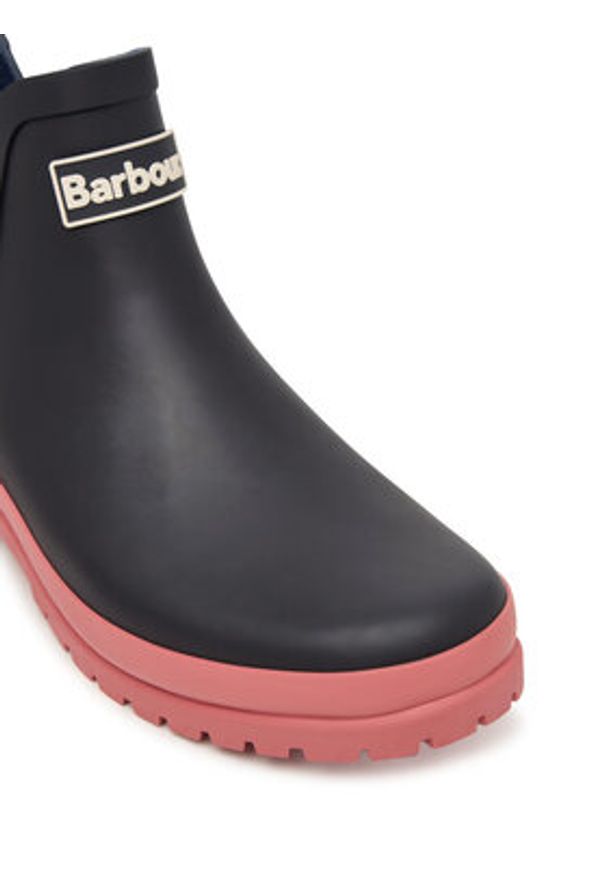 Barbour Kalosze Mallow LRF0091NY19 Granatowy. Kolor: niebieski. Materiał: guma