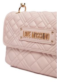 Love Moschino - LOVE MOSCHINO Torebka JC4370PP0LLA0601 Różowy. Kolor: różowy. Materiał: skórzane #5