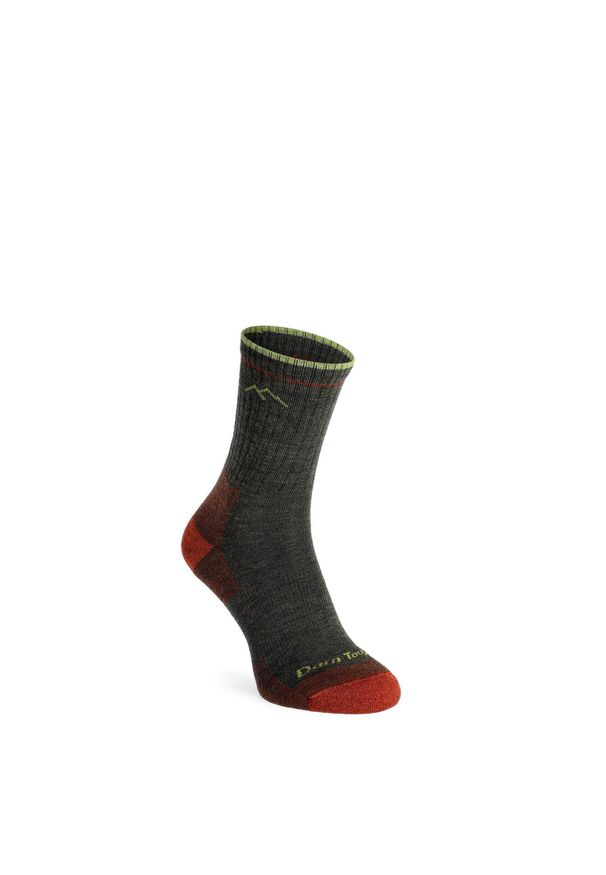 DARN TOUGH - Skarpety damskie Darn Tough Hiker Micro Crew Midweight with Cushion. Kolor: zielony