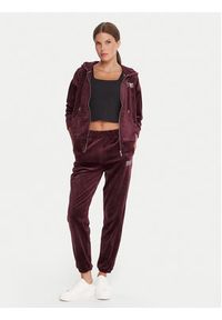 DKNY Sport Bluza DP5J9634 Bordowy Regular Fit. Kolor: czerwony. Materiał: syntetyk. Styl: sportowy #3