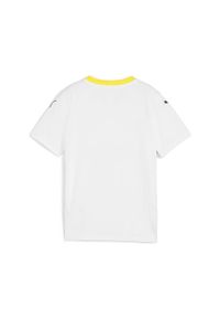 Puma - Młodzieżowa koszulka RC Lens 24/25 PUMA White Pelé Yellow. Kolor: biały, wielokolorowy, żółty. Sport: piłka nożna