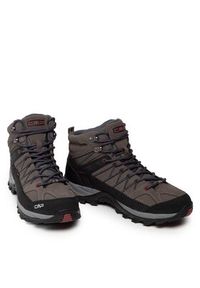 CMP Trekkingi Rigel Mid Trekking Shoe Wp 3Q12947 Szary. Kolor: szary. Materiał: skóra, zamsz. Sport: turystyka piesza