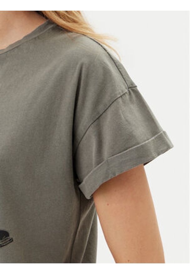 Noisy may - Noisy May T-Shirt 27030135 Szary Regular Fit. Kolor: szary. Materiał: bawełna