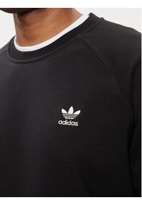 Adidas - adidas Bluza Trefoil Essentials IM4532 Czarny Regular Fit. Kolor: czarny. Materiał: bawełna