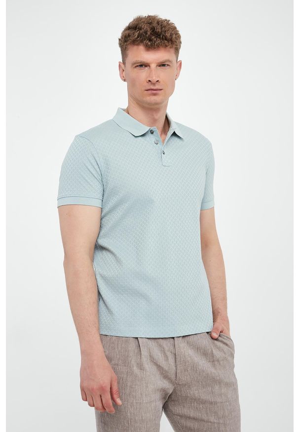 Polo męskie Roni JOOP!. Typ kołnierza: polo