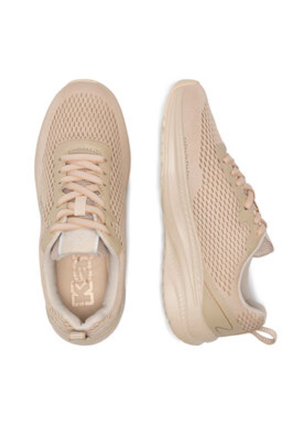 Kappa Sneakersy SS24-3C009-W Beżowy. Kolor: beżowy. Materiał: mesh, materiał