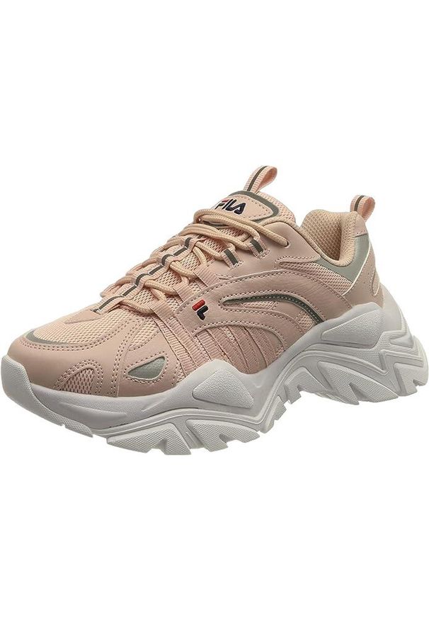 Buty damskie Fila Electrove sneakersy 39. Kolor: różowy, biały, wielokolorowy. Sport: turystyka piesza