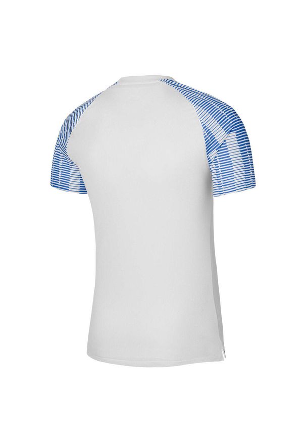 Koszulka treningowa męska Nike K12585. Kolor: niebieski, biały, wielokolorowy. Materiał: poliester. Długość rękawa: krótki rękaw. Długość: krótkie. Sport: piłka nożna