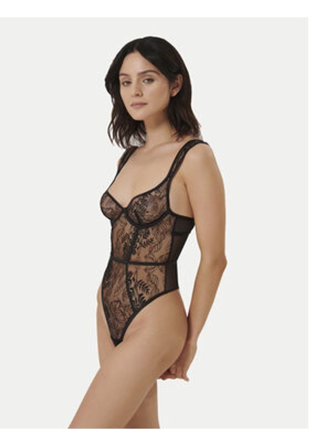 Bluebella Body Seraphim 42391 Czarny. Kolor: czarny. Materiał: syntetyk