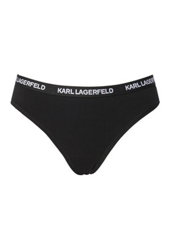 Karl Lagerfeld - KARL LAGERFELD Komplet stringów B1W47031 Kolorowy. Materiał: bawełna. Wzór: kolorowy