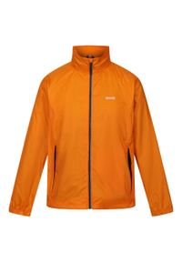 Lyle IV Regatta męska turystyczna kurtka przeciwdeszczowa. Kolor: pomarańczowy, żółty, wielokolorowy. Materiał: poliamid. Sport: turystyka piesza