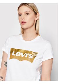 Levi's® T-Shirt Perfect 17369-0453 Biały Regular Fit. Kolor: biały. Materiał: bawełna #4