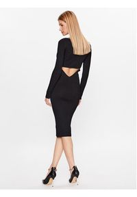 Guess Sukienka dzianinowa W3YK21 Z2U00 Czarny Slim Fit. Kolor: czarny. Materiał: syntetyk #3