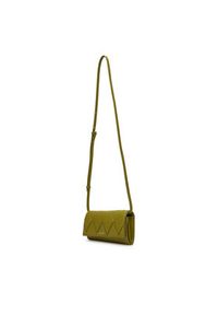 Calvin Klein Torebka Ck Woven Convertible Wallet Bag K60K612970 Zielony. Kolor: zielony. Materiał: skórzane