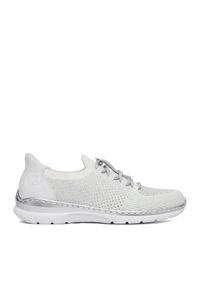 Rieker Sneakersy CEO-L3261-90 Biały. Kolor: biały. Materiał: materiał #1