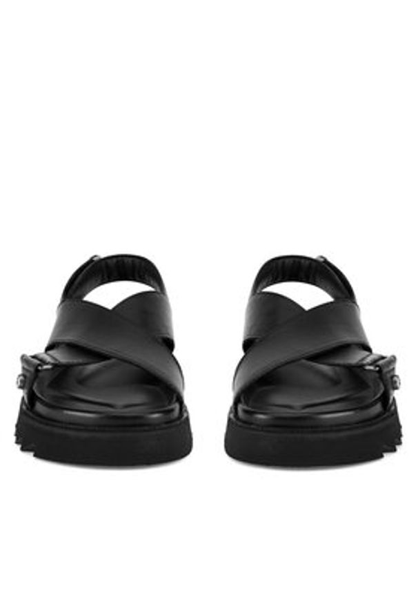 G-Star RAW - G-Star Raw Sandały DEBRA-25SS495. Czarny. Kolor: czarny. Materiał: skóra