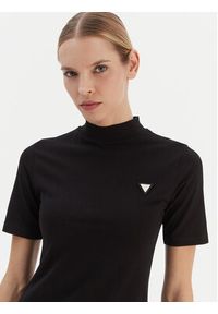 Guess Sukienka codzienna V6RK04 J1314 Czarny Regular Fit. Okazja: na co dzień. Kolor: czarny. Materiał: bawełna. Typ sukienki: proste. Styl: casual #4