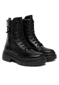 Aigner Trzewiki 1252020 Czarny. Kolor: czarny. Materiał: skóra #4