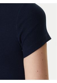 Tommy Jeans Longsleeve Badge DW0DW17881 Granatowy Slim Fit. Kolor: niebieski. Materiał: bawełna. Długość rękawa: długi rękaw #8