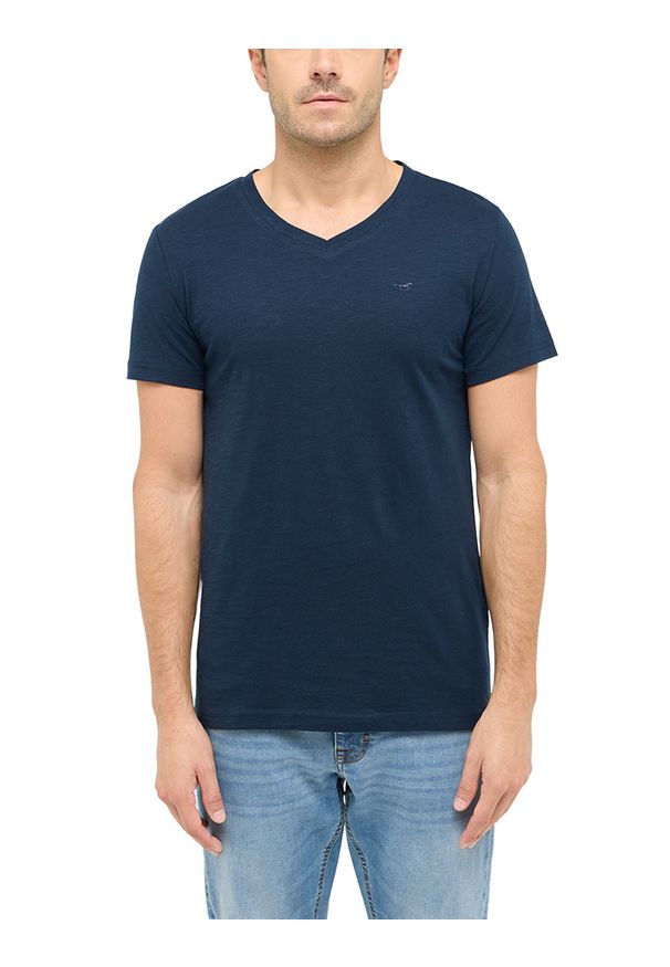 Męski T-Shirt Mustang Style Amado Dark Sapphire 1016275 4136
