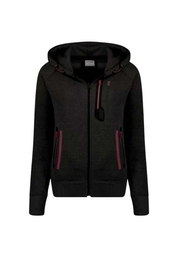 CANADIAN PEAK - Bluza turystyczna dla dzieci Canadian Peak Gandypek. Kolor: czarny. Materiał: bawełna, poliester