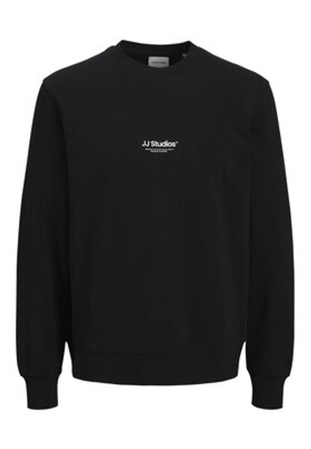 Jack & Jones Bluza Soho 12278791 Czarny Relaxed Fit. Kolor: czarny. Materiał: bawełna