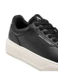 Armani Exchange Sneakersy XUX236 XV906 K001 Czarny. Kolor: czarny. Materiał: skóra #4