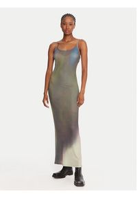 Desigual Sukienka codzienna Janis 25WWVK13 Kolorowy Slim Fit. Okazja: na co dzień. Materiał: syntetyk. Wzór: kolorowy. Typ sukienki: proste. Styl: casual #4