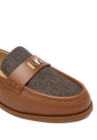 MICHAEL Michael Kors Loafersy Lec Loafer 40F5LXFP1B Brązowy. Kolor: brązowy. Materiał: skóra #2