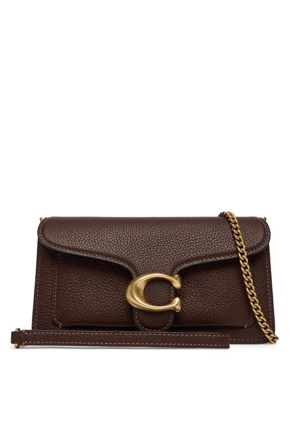 Coach Torebka Tabby Chain CBF14 Brązowy. Kolor: brązowy. Materiał: skórzane