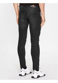 Versace Jeans Couture Jeansy 75GAB5D0 Czarny Skinny Fit. Kolor: czarny #4