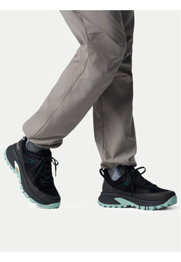columbia - Columbia Trekkingi Tellurix Titanium 2148911 Czarny. Kolor: czarny. Materiał: skóra