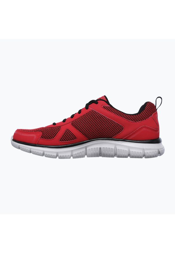 skechers - Buty męskie SKECHERS Track Bucolo. Kolor: czerwony