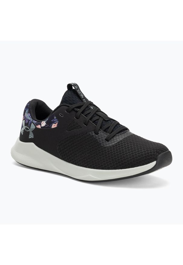 Buty treningowe damskie Under Armour Charged Aurora 2+hydrometallic warm. Kolor: czarny
