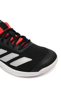 Adidas - adidas Buty do tenisa Courtflash JR4451 Czarny. Kolor: czarny. Materiał: materiał. Sport: tenis #8