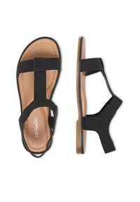 DeeZee Sandały CEO-CS166-3A Czarny. Kolor: czarny. Materiał: materiał #2