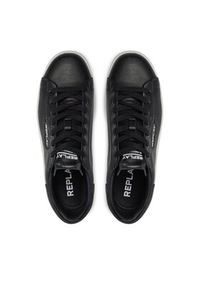 Replay Sneakersy GMZ4O .000.C0011L Czarny. Kolor: czarny. Materiał: skóra