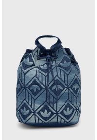 adidas Originals plecak HD7019 damski mały wzorzysty. Kolor: niebieski. Materiał: poliester #1