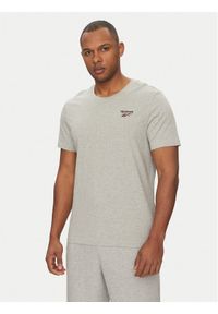 Reebok T-Shirt 100221743 Szary Regular Fit. Kolor: szary. Materiał: bawełna