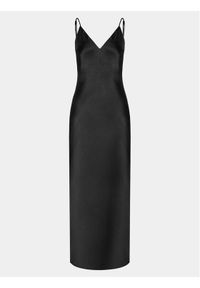 Gina Tricot Sukienka letnia 21038 Czarny Regular Fit. Kolor: czarny. Materiał: syntetyk. Sezon: lato