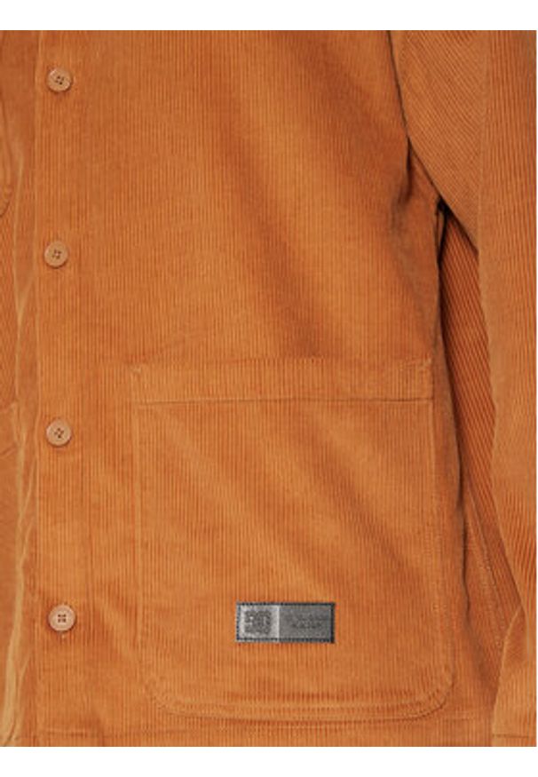 DC Koszula Juncture ADYWT03110 Brązowy Boxy Fit. Kolor: brązowy. Materiał: bawełna
