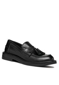 Geox Loafersy D Serilda D46WYH 00043 C9999 Czarny. Kolor: czarny. Materiał: skóra #5