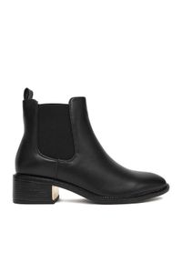 DeeZee Botki 5698 Czarny. Kolor: czarny. Materiał: syntetyk, materiał